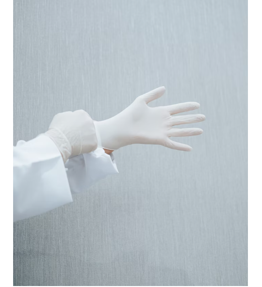 Latex Examination Glove View 1